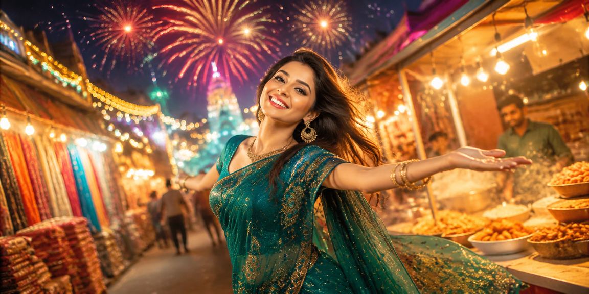 রাজশাহীর মোবাইল পেমেন্ট বাজারের রাতের দৃশ্য